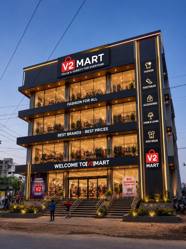 V2 Mart Retail Plaza Udaipur